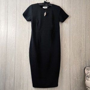 New Motherhood Maternity Black Textured Dress sz.S